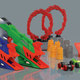 Illustration for article titled Nerfs New Blasters Shoot Tiny Foam Cars Instead of Darts